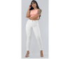 White Stretch Basic Exclusive Colombian Jeans