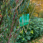 "The Evergreens" Emerald Green Quartz Earrings