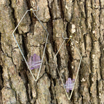 "The Royal Empresses" Lavender Quartz Earrings