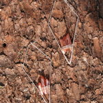 "The Redwoods" Amber Quartz Earrings